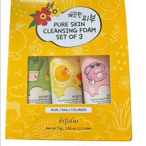 Esfolio Pure Skin Cleansing Foam 3 pack
